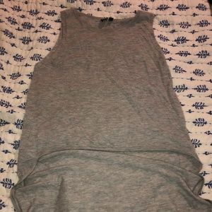 Cashmere sleeveless tunic